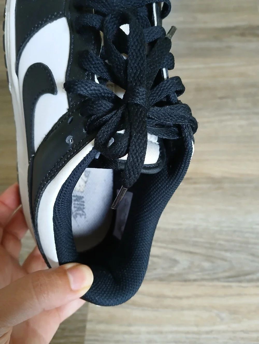 Nike Dunk Low Black White Panda CW1590-100 Youth Size 7Y